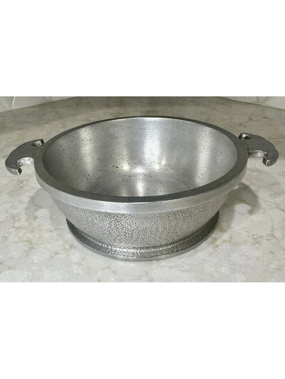 Vintage Guardian Service Hammered Aluminum Pot Bowl Casserole 6 inch Cook Ready